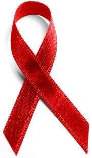 The Red Ribbon is the global symbol for solidarity with HIV-positive people and those living with AIDS