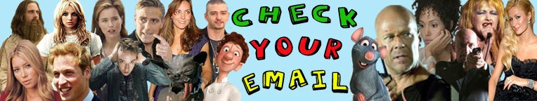 check your email