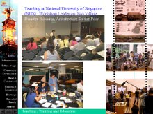 Teaching the Knowledge in Singapore (NUS):