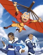 Aang,Katara i Sokka