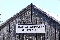 Little Lepreau sign