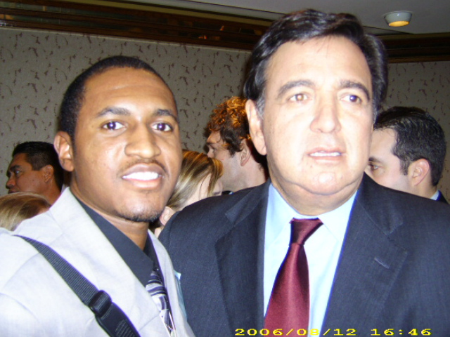 New Mexico Governor Bill Richardson and myself