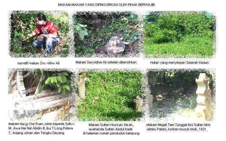 >>Makam-makam yang dipinggirkan di Kedah.