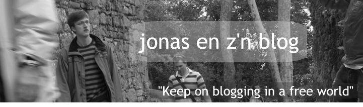 Jonas en z'n blog