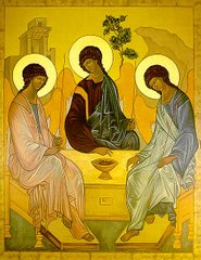 Rublev's Trinity (Visitation of Abraham)