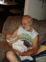 Hanging out with Grandpa Vokaty