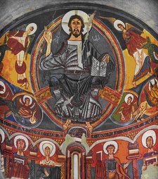 Cristo Pantocrátor de San Clemente de Taüil