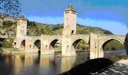 Puente fortificado de Valentre (Francia)