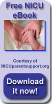 Free NICU eBook: For Those Who Hold the Littlest Hands