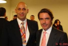 Encuentro con José María Aznar en Madrid. Año 2005