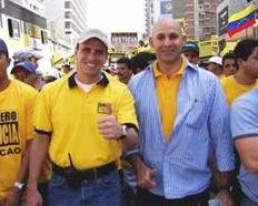 Con Henrique Capriles Radonsky