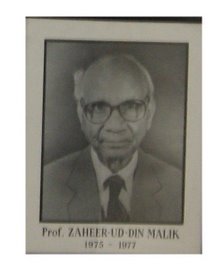 Prof. Zaheeruddin Malik