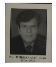 Prof. Iftikhar Alam Khan