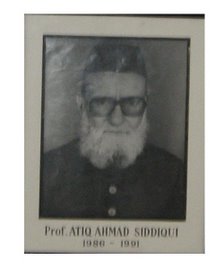 Prof. Ateeq Ahmad Siddiqi