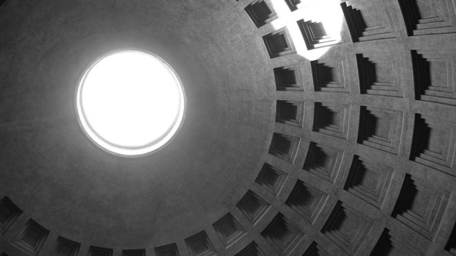 the pantheon's perfect oculus