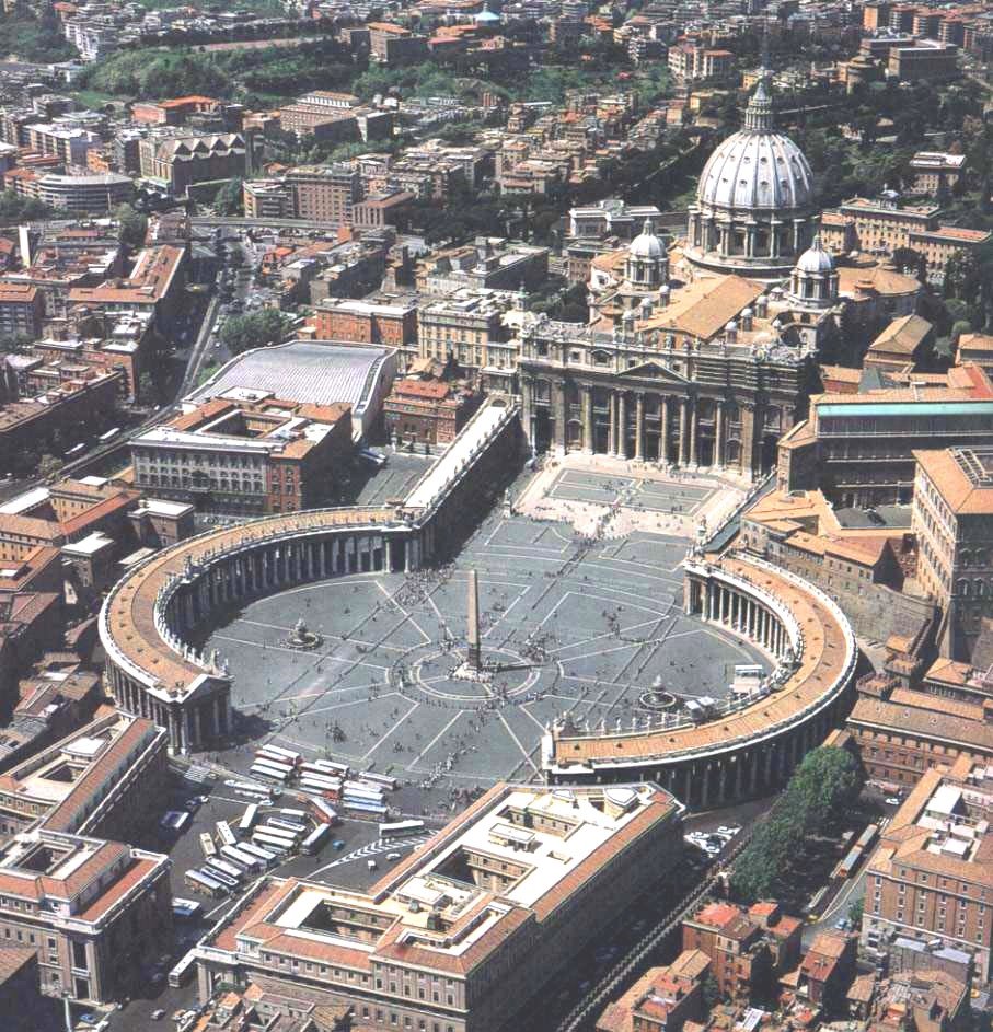 Roma ,Vaticano - Pça de São Pedro