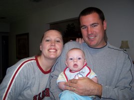 Brother Brian and his beautiful wife Mindy, and Bryson