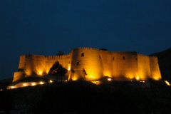 قلعه فلک الافلاک خرم آباد- شب