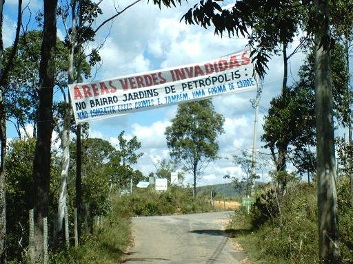Áreas verdes PÚBLICAS INVADIDAS POR PROPRIETÁRIOS DE CHÁCARAS