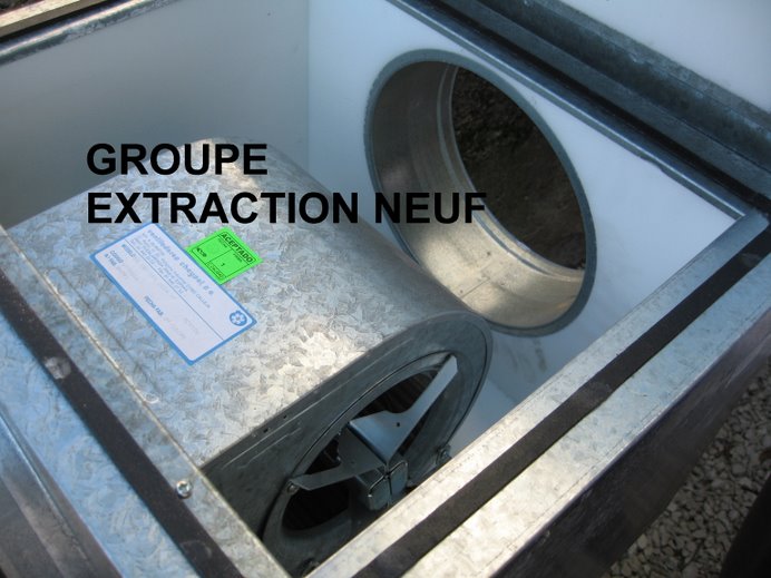 MOTEUR EXTRACTION AIR NEUF