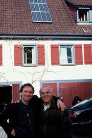 1998 - Com Herbert Dreiseitl em Owingen - Alemanha