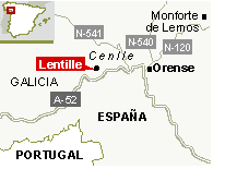 A localización de Lentille