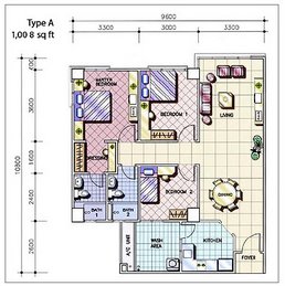 Apartment Layout Type A