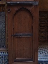 restored door - cedar