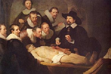 "leccion de anatomia del dr. Tulp" - rembrandt