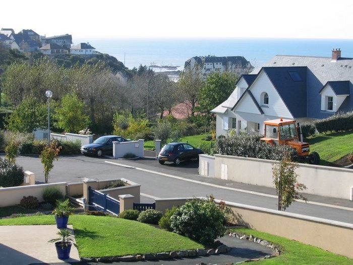 la vue depuis la terrasse de la maison