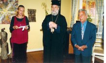 opening by arcbishop chrysostomoms, sofronios mantis cultur heritage, barbara streiff paphos cy