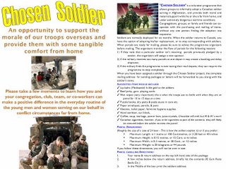 The Chosen Soldier Program