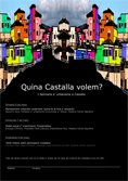 cartell I setmana d"urbanisme a Castalla