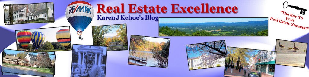 Charlottesville & Central Virginia Real Estate Blog: Real Estate Excellence, Karen Kehoe