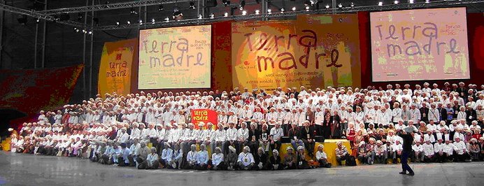 1000 cocineros de Terra Madre, octubre del 2006