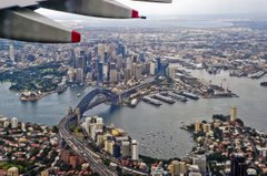 Sydney z Jambo Jet AIRBUS – 380 (Foto: T. Koprowski)