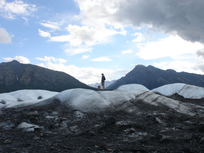 Glacier scene