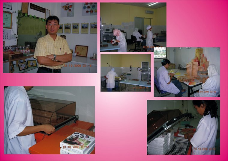 Visitation to Simply Chocolate Factory, Penampang (14th October 2006)
