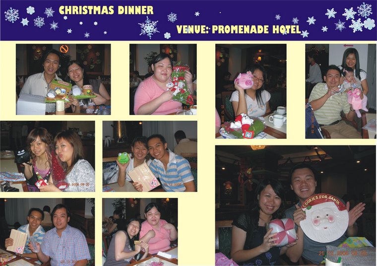 Christnas Dinner at Promenade Hotel (25th December 2006)