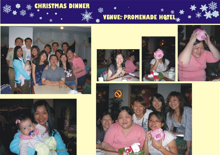 Christmas Dinner at Promenade Hotel (25th December 2006)