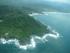 Costa Rica seen from above...