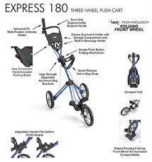 2007 BagBoy Express 180 Push Cart