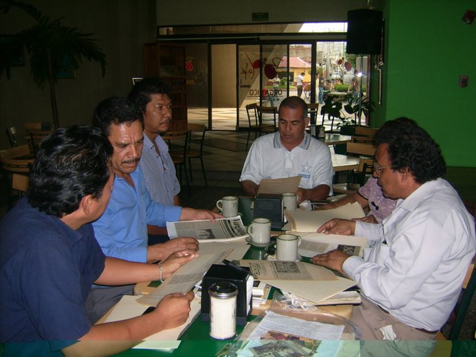 Reunión de trabajo con expresidentes de la Asociación de Redactores y Reporteros