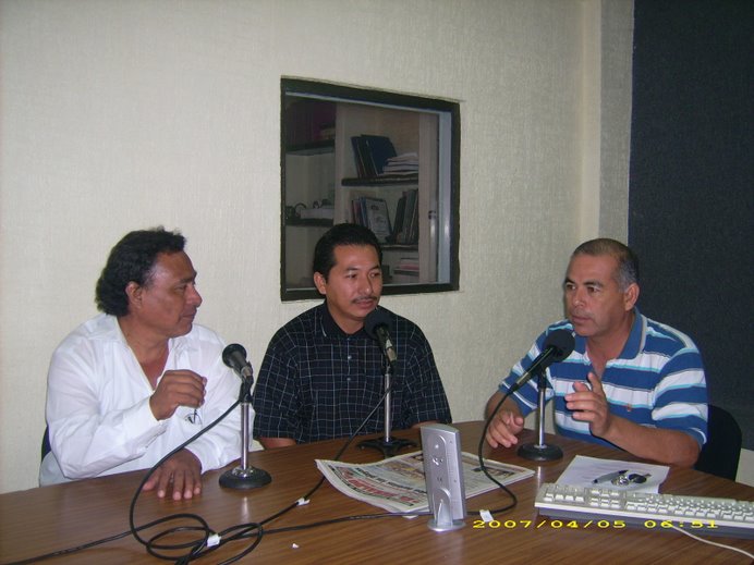 La entrevista en Radio