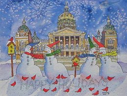 State of Iowa Governor's Christmas Card