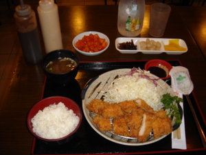 tonkatsu,  un piatto della gastronomia giapponese 