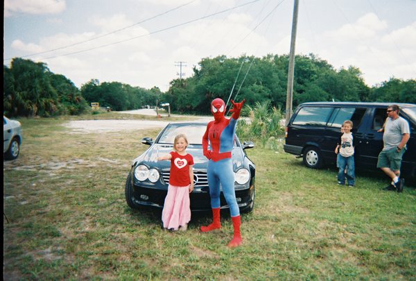 Jocelyn and spiderman