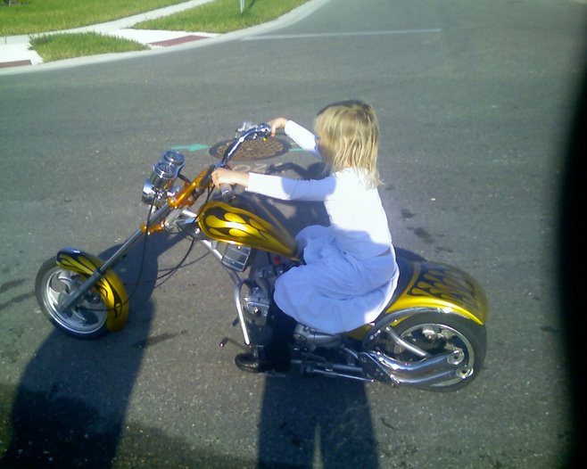 jocelyn thinks she's a biker