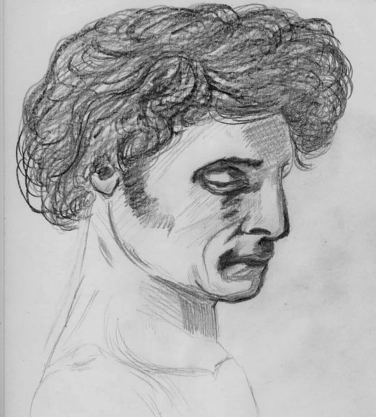 Delacroix Self Portrait 1818