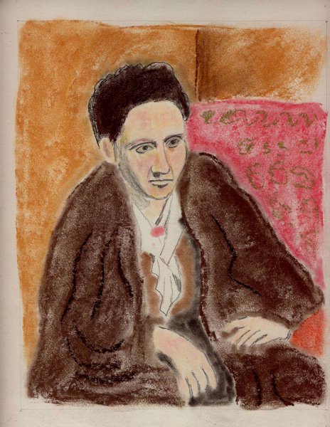 Picasso portrait of Gertrude Stein 1906